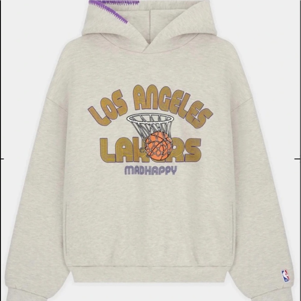 Madhappy x LA Lakers Side pocket Heritage Hoodie